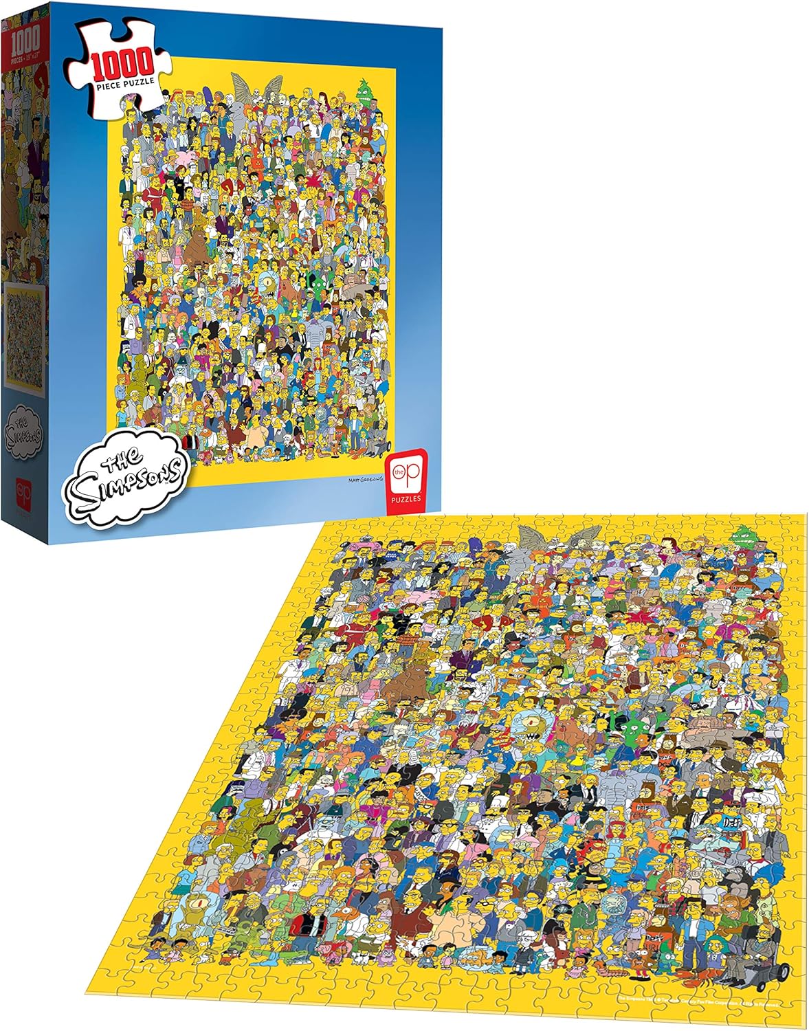 USAopoly The Simpsons: “Cast of Thousands” Puzzle (1000pcs)