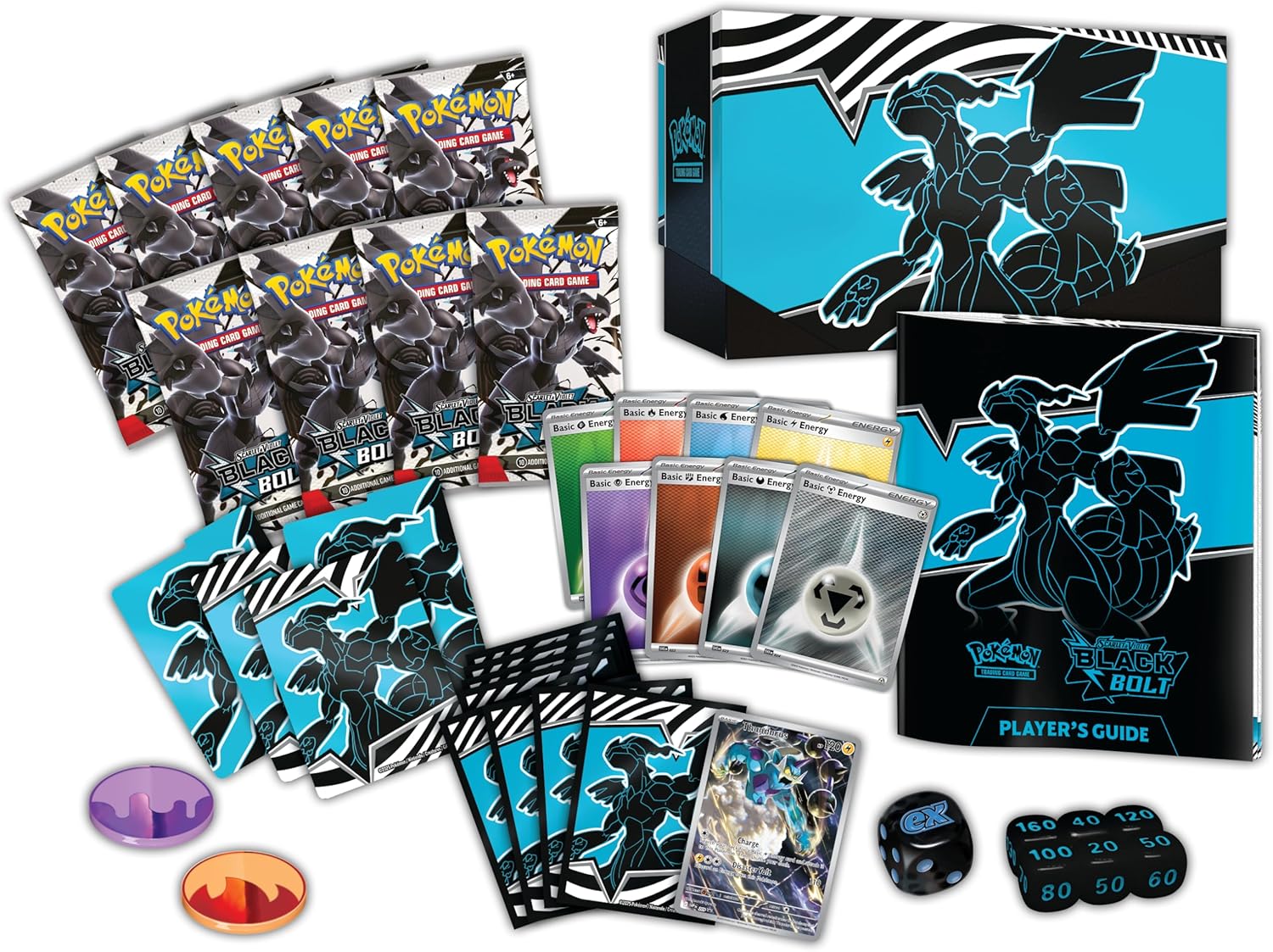 Pokémon TCG: Scarlet & Violet 10.5: Black Bolt Elite Trainer Box (PREORDER)