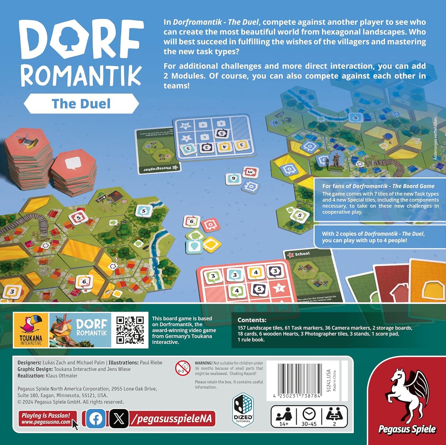 Dorfromantik: The Duel - Cats In Hat Inc.