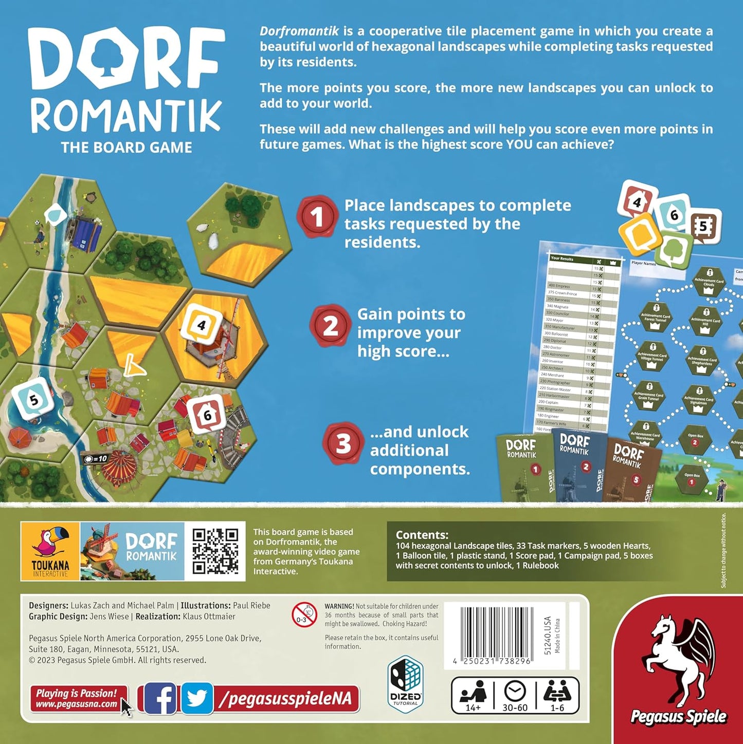 Dorfromantik: The Board Game - Cats In Hat Inc.