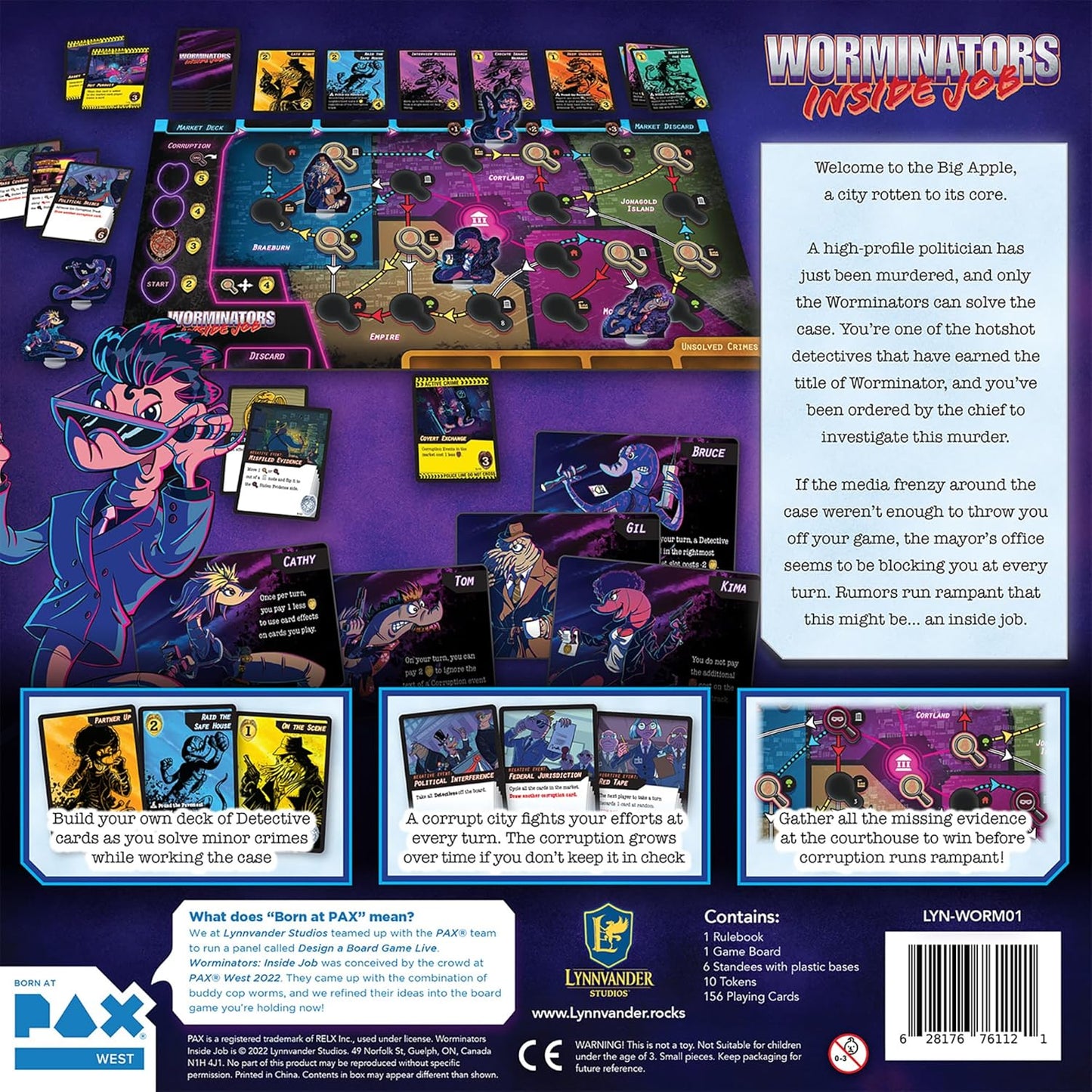 Worminators: Inside Job - Cats In Hat Inc.