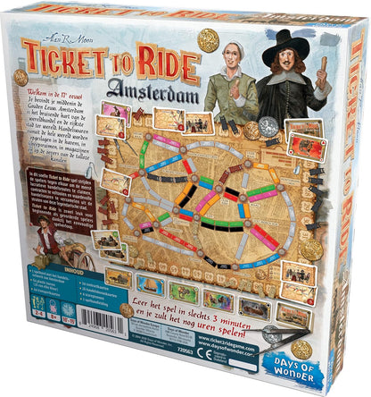 Ticket To Ride: Amsterdam - Cats In Hat Inc.