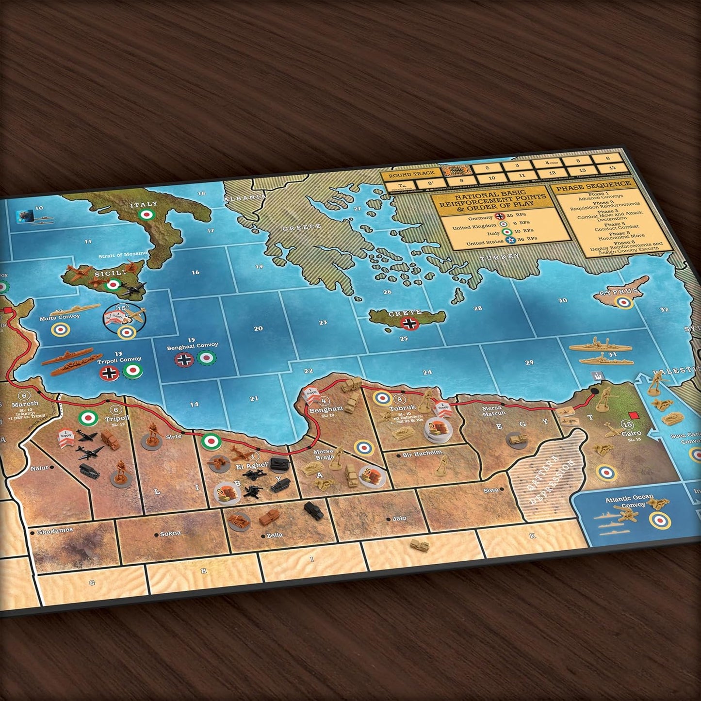 Axis & Allies: North Africa By Renegade Game Studios