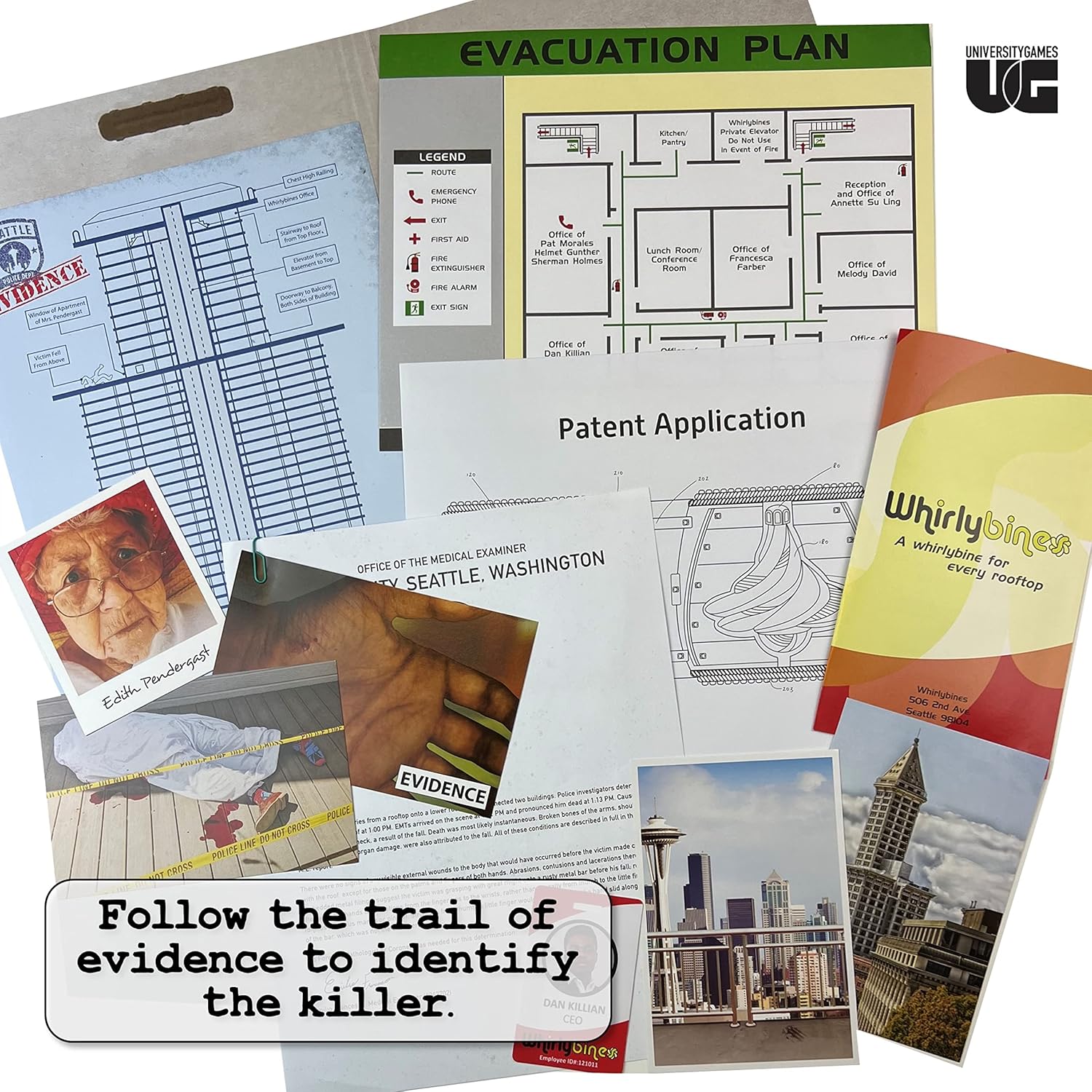 Murder Mystery Party Case Files: Killer Startup By University Games