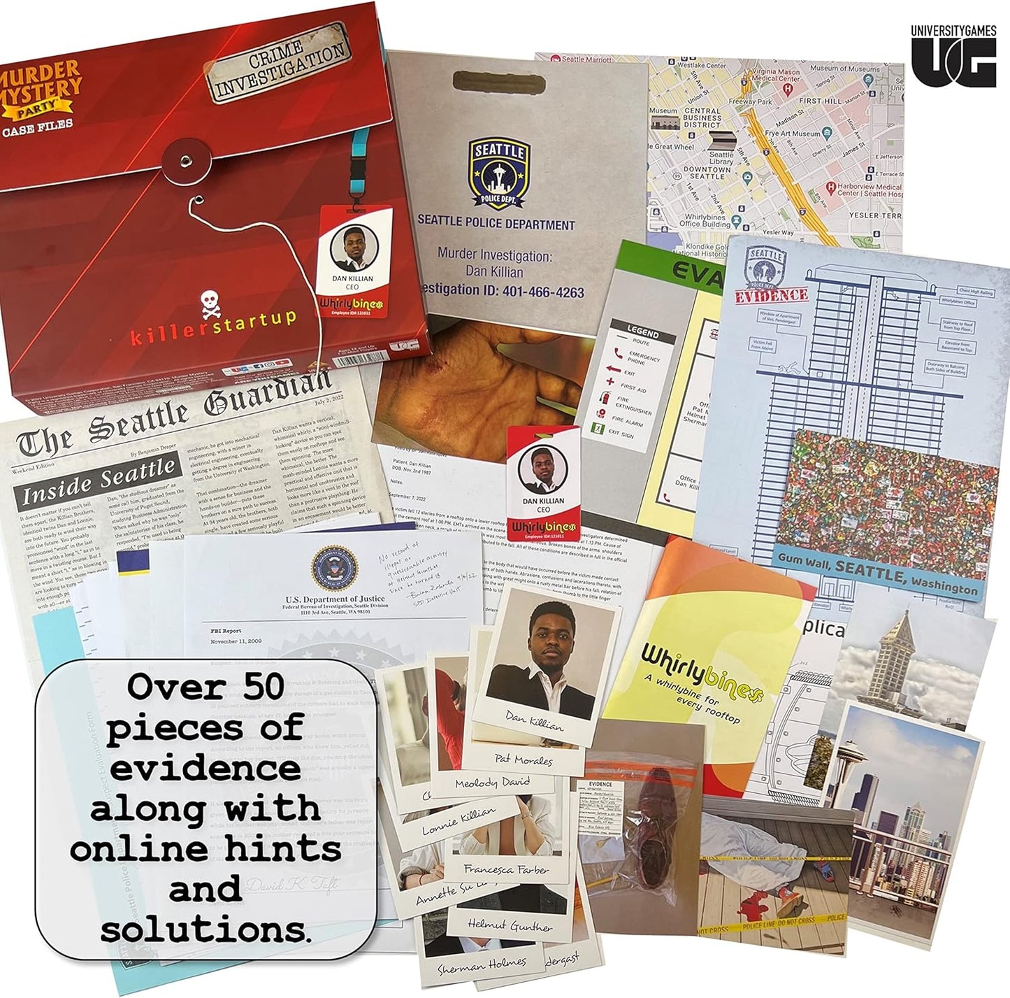 Murder Mystery Party Case Files: Killer Startup 