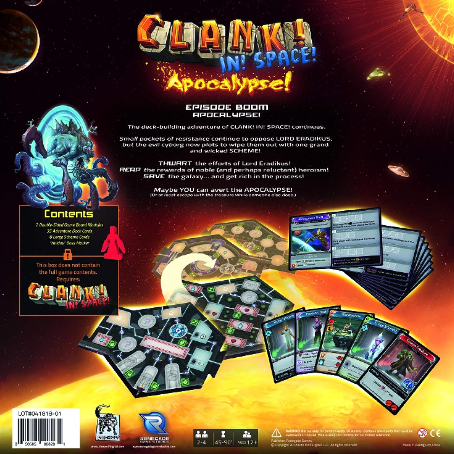 CLANK! In! Space!: Apocalypse! - Cats In Hat Inc.