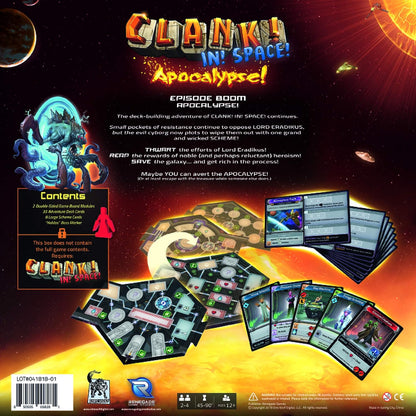 CLANK! In! Space!: Apocalypse! - Cats In Hat Inc.