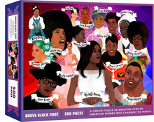 Brave. Black. First. Puzzle: A Jigsaw Puzzle and Poster Celebrating African American Women Who Changed the World: Jigsaw Puzzles for Adults and Jigsaw