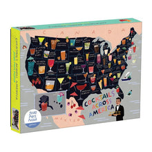 Cocktails Across America 1000 Piece Puzzle