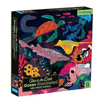 Puz 500 Glow Family Ocean Illuminated