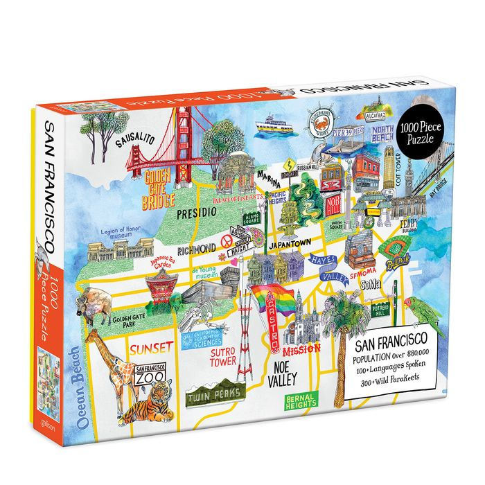 San Francisco 1000 Piece Puzzle