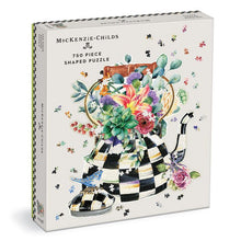 Mackenzie-Childs Courtly Check Teapot 750 Piece Shaped Puzzle