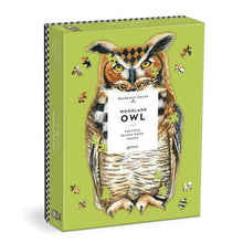 Mackenzie-Childs Woodland Owl 250 Piece Shaped Wood Puzzle