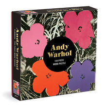 Andy Warhol Flowers 144 Piece Wood Puzzle