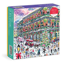Michael Storrings Christmas in New Orleans 1000 Piece Puzzle with Square Box