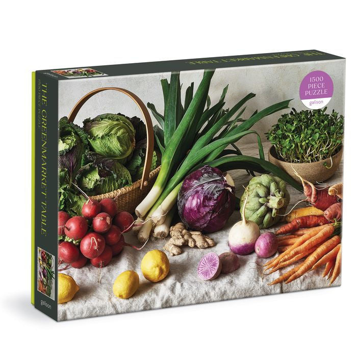 The Greenmarket Table 1500 Piece Puzzle