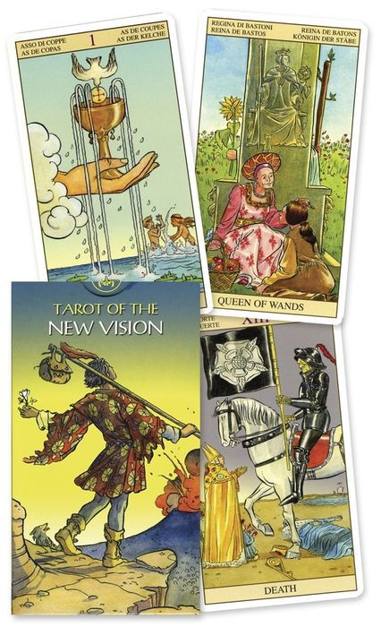 Tarot of the New Vision Deck [With Instructional Booklet] (Lo Scarabeo Decks)