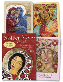 Mother Mary Oracle: Protection Miracles & Grace of the Holy Mother (Cards W/ Book)
