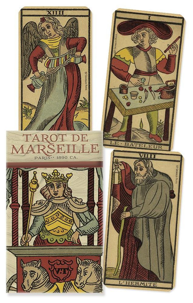 Tarot de Marseille: Paris 1890: Anima Antiqua