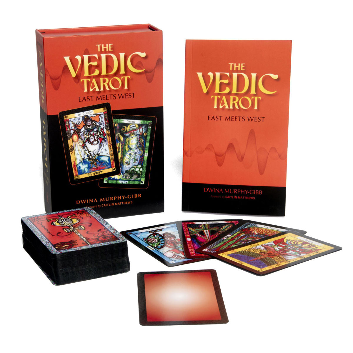 The Vedic Tarot: East Meets West 81 Tarot Cards Fusing Eastern Spirituality with Western Wisdom + In-Depth Guide to Card Meanings (Tarot Kit Box Set with