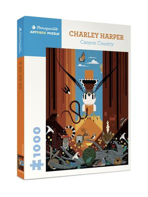 Charley Harper: Canyon Country 1000-Piece Jigsaw Puzzle