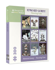 Edward Gorey: Dancing Cats 300-Piece Jigsaw Puzzle
