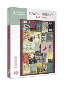 Edward Gorey's Book Covers 1000-Piece Jigsaw Puzzle