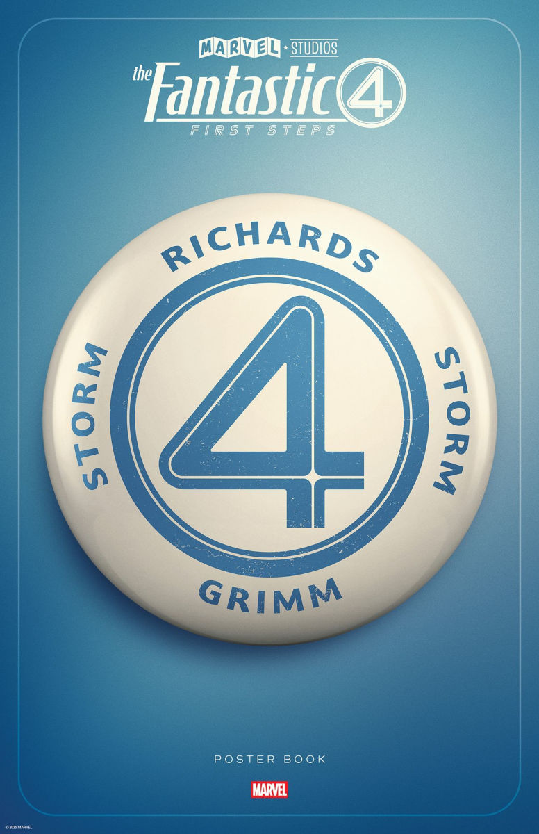 Marvel Studios' the Fantastic Four First Steps Poster Book