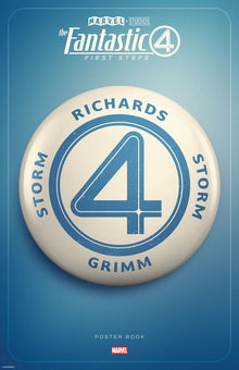 Marvel Studios' the Fantastic Four First Steps Poster Book