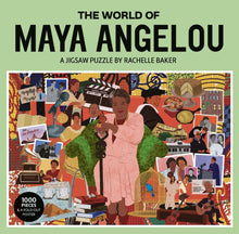 The World of Maya Angelou 1000 Piece Puzzle: A Puzzle by Rachelle Baker