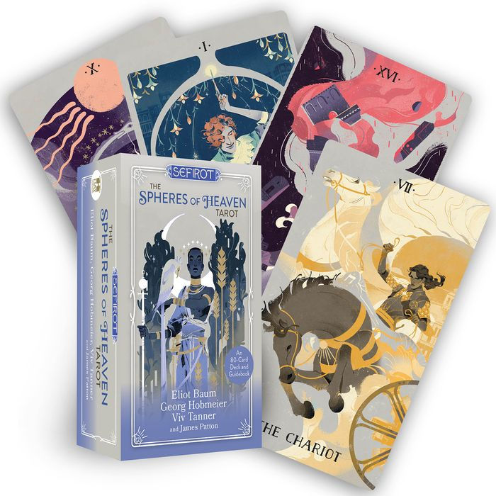 Sefirot - The Spheres of Heaven Tarot: An 80-Card Deck & Guidebook Inspired by Marseille Tarot Kabbalistic Teachings and Esoteric Wisdom