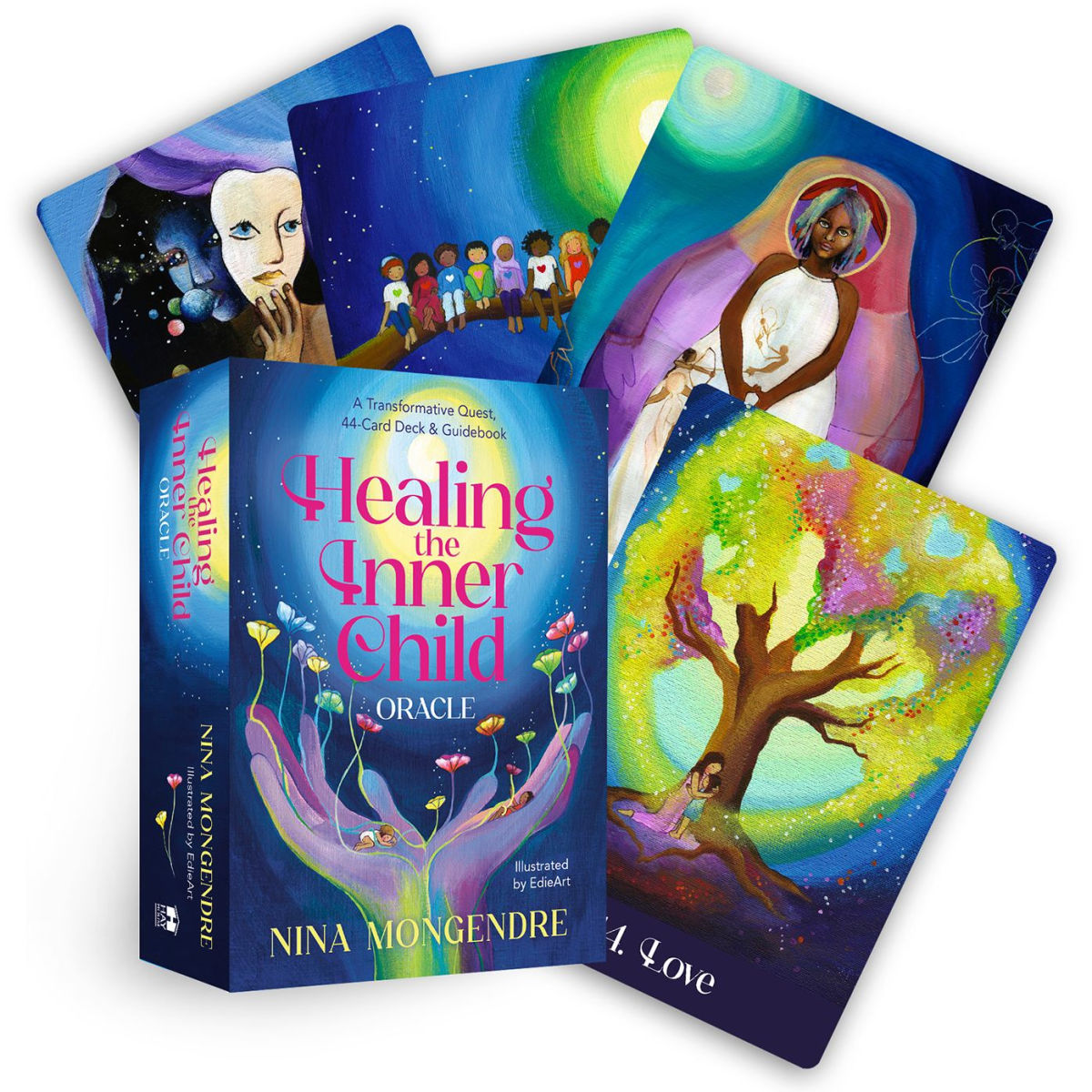 Healing the Inner Child Oracle: A Transformative Quest 44-Card Deck & Guidebook