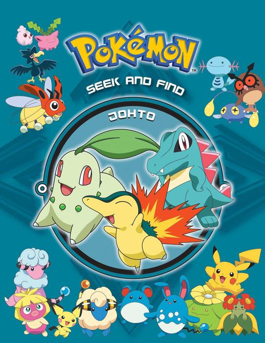 Pokemon Seek and Find Johto