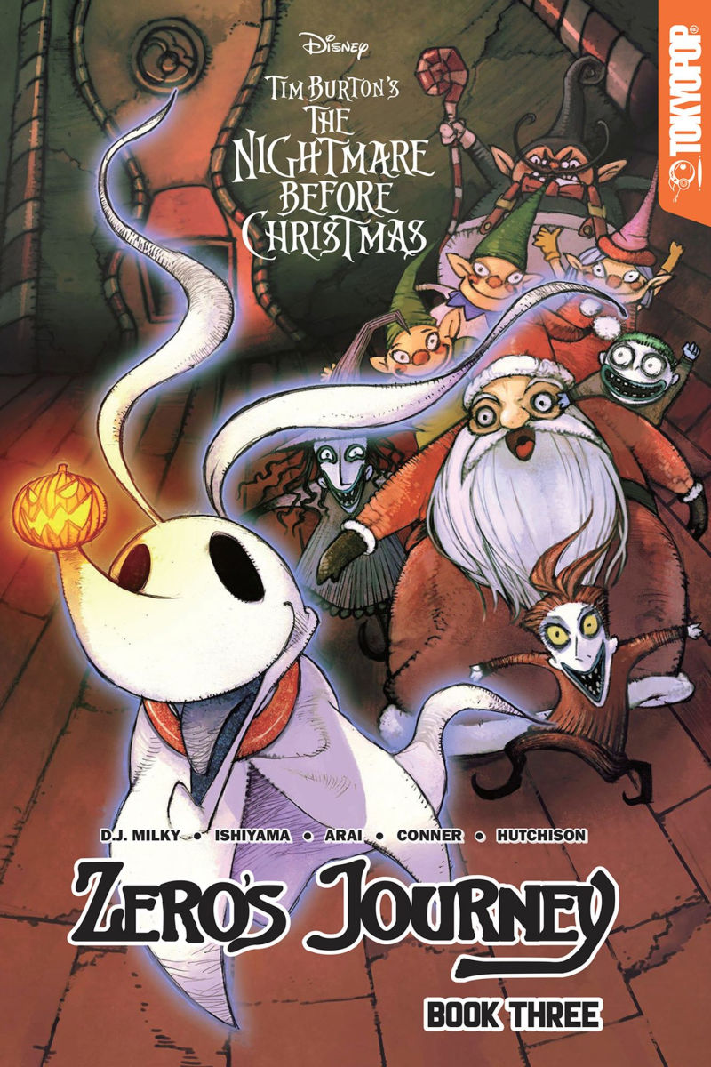 Disney Manga Tim Burton's the Nightmare Before Christmas - Zero's Journey Book 3