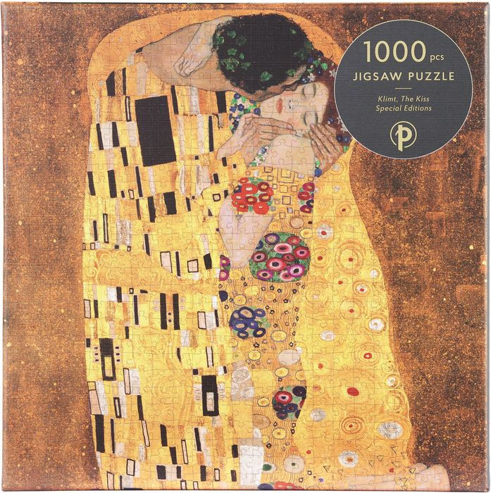 Klimt, the Kiss 1000 Piece Jigsaw Puzzle by Paperblanks (Special Editions)