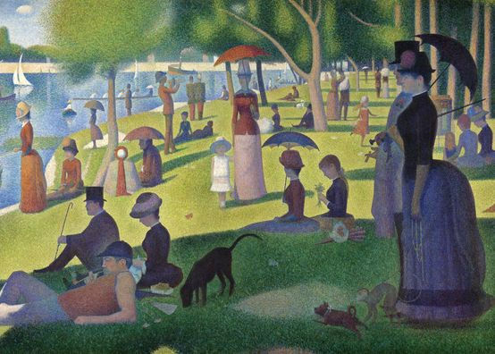 A Sunday on La Grande Jatte 1000 Piece Jigsaw Puzzle