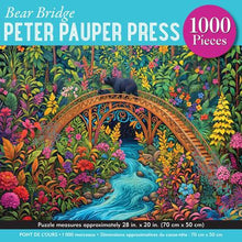 Bear Bridge 1000-Piece Jigsaw Puzzle (Gold Foil Highlights)