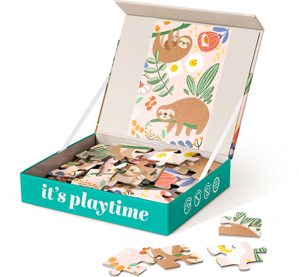 Sloth 24 Piece Kids Puzzle - Fun & Educational Puzzle for Ages 4+