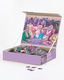 A Night in - 1000 Piece Jigsaw Puzzle - Artist Designed Jigsaw Puzzle for Adults