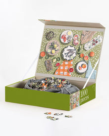 Table by the Sea - 1000-Piece Jigsaw Puzzle - Artist Designed Jigsaw Puzzle for Adults