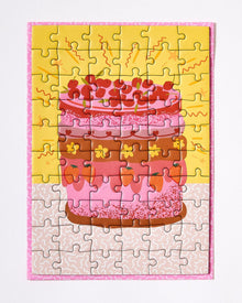 Sweet Birthday - Greeting Card Jigsaw Puzzle - Interactive Jigsaw Card with Envelope