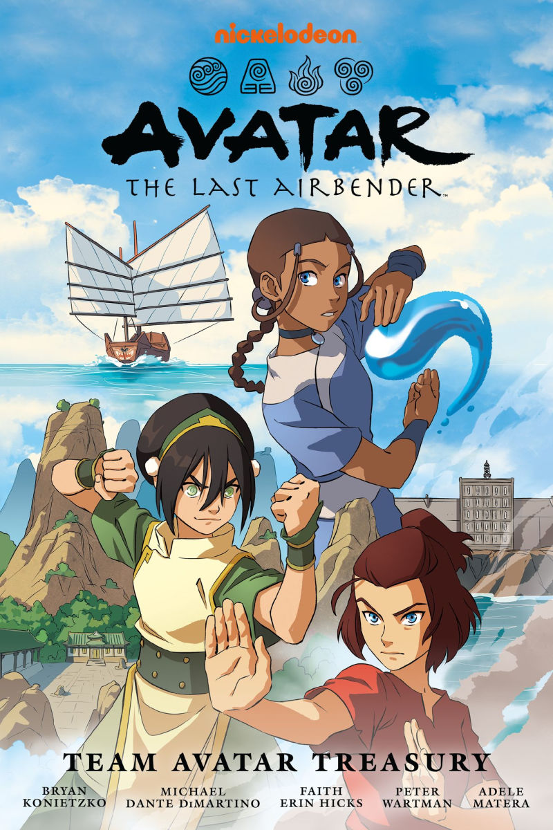 Avatar The Last Airbender-Team Avatar Treasury Omnibus