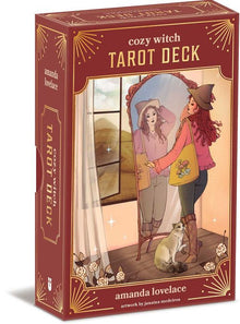 Cozy Witch Tarot Deck and Guidebook (Not for Online)