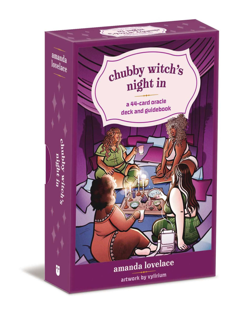 Chubby Witch's Night in: A 44-Card Oracle Deck and Guidebook