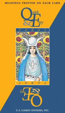Quick & Easy Tarot: 78-Card Deck with Upright and Reversed Meanings Printed on Each Card Beginner-Friendly Universal Waite Imagery Learn Tarot with
