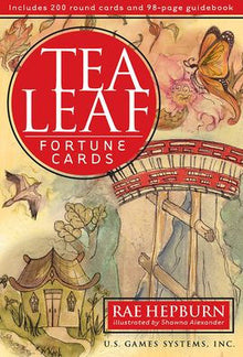 Tea Leaf Fortune Cards: 200 Round Divination Cards 98-Page Illustrated Guidebook for Reading Tea Leaves (Tasseomancy) Ancient Fortunetelling Method