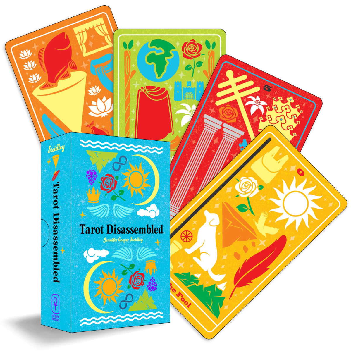 Tarot Disassembled: (78 Full-Color Cards)