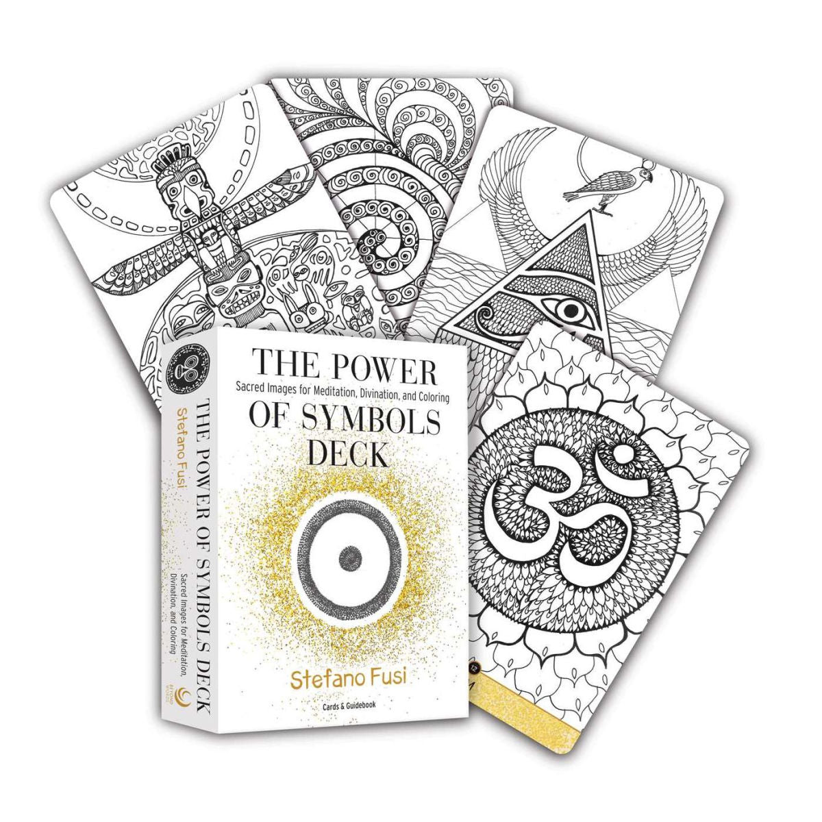 The Power of Symbols Deck: Sacred Images for Meditation Divination and Coloring (a 41-Card Deck & Guidebook)