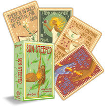 Sun-Steeped: A Golden Hour-Infused Affirmation Deck (54 Full-Color Cards and 64-Page Full-Color Guidebook)