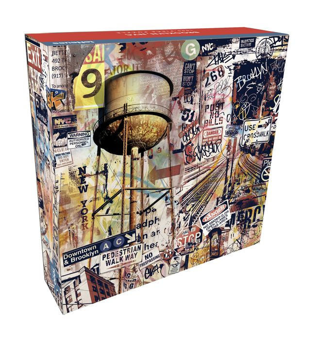 Teneues - 1000-Piece Puzzle, Brooklyn, Ny, Full Color Puzzle in Box, 20 X 20" Puzzle, Poster Guide Insert Included: 1000-Piece Puzzle in a 2 Piece Box